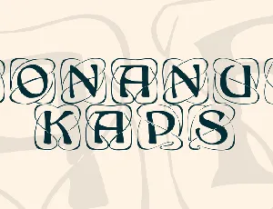 Konanur Kaps font