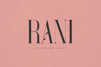 Rani font