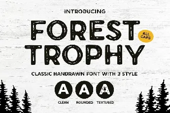 Forest Trophy font