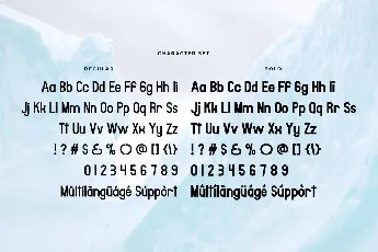 Antarctica font