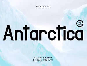 Antarctica font