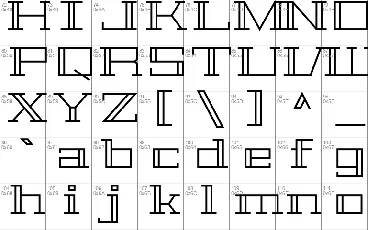 Geostar font