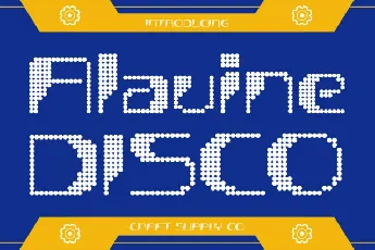 Alavine Disco font