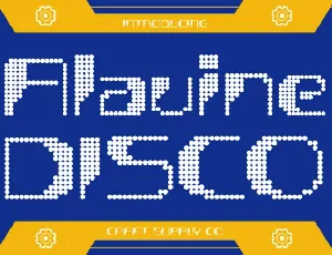 Alavine Disco font