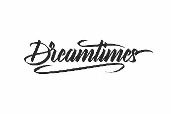 Dreamtimes Demo font