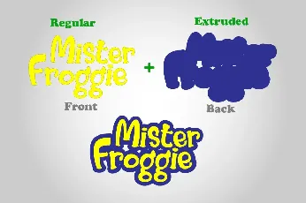 Mister Froggie font