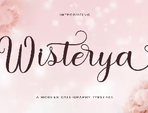 Wistina Script font