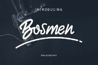 Bosmen font