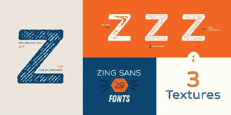 Zing Rust font