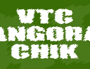 VTC Angora Chik font