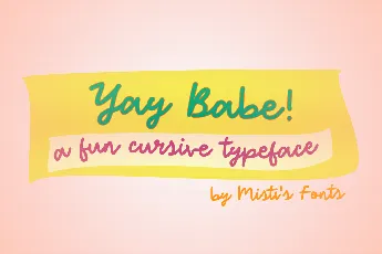 Yay Babe font