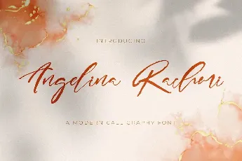 Angelina Rachmi font