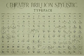 Theater Brillion font