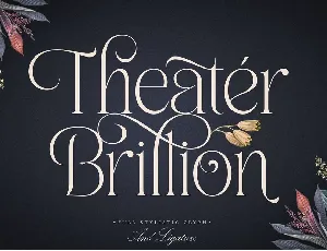 Theater Brillion font