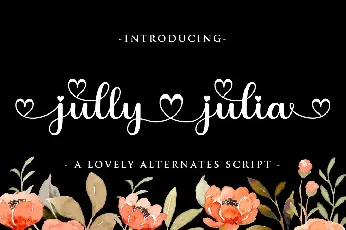 jully julia font