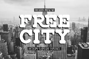 FreeCity font