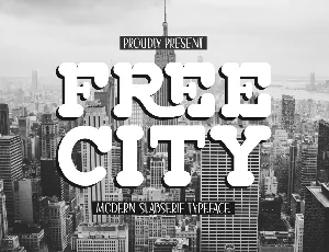 FreeCity font