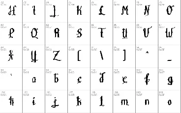 Teitheas font