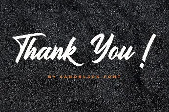 Sandblack font