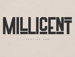 Millicent font