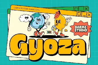 Gyoza font