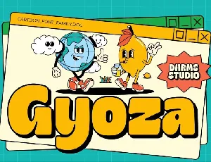 Gyoza font