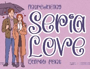 Sepia Love font