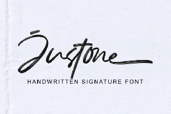 Justone font