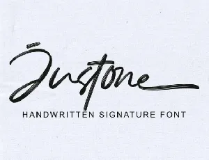 Justone font