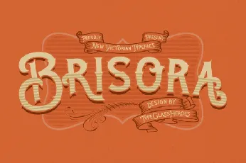 Brisora Victorian font