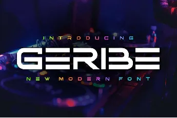 Geribe font