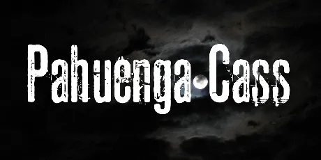 Pahuenga Cass font