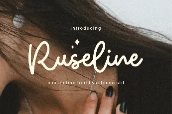 Ruseline font