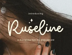 Ruseline font