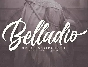 Belladio font