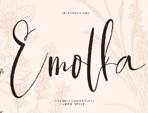 Emolka font