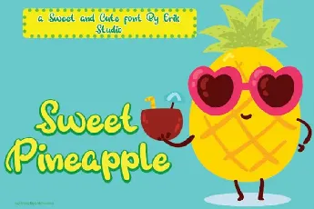 Sweet Pineapple Display font