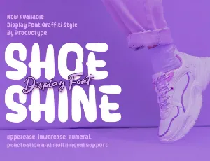 Shoeshine font