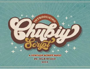 Chubiy font