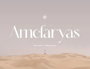 Amelaryas font