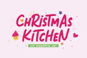 ChRisTmAs KiTcHeN font