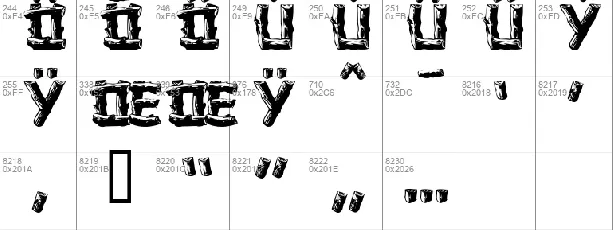 Logger font