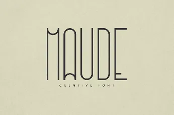 Maude font