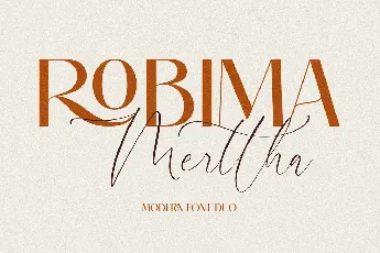 Robima Merttha font