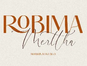 Robima Merttha font