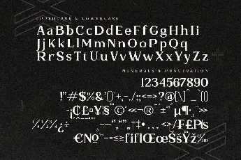 Gathero font