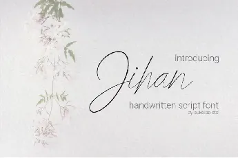 Jihan Script font