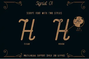 The Sign Writer Typeface font