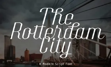 The Rotterdam City font