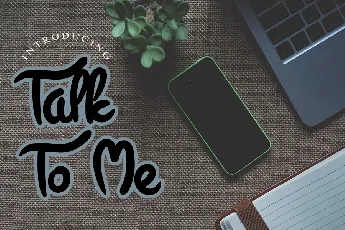 Talk To Me font